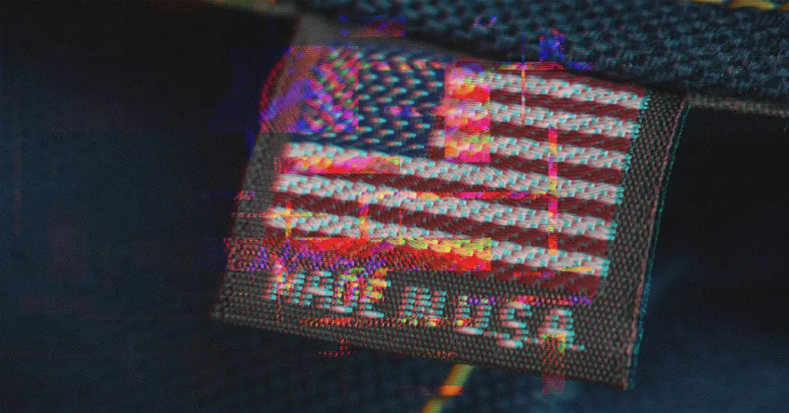 made in usa label