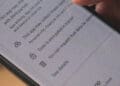 user data privacy notice in app