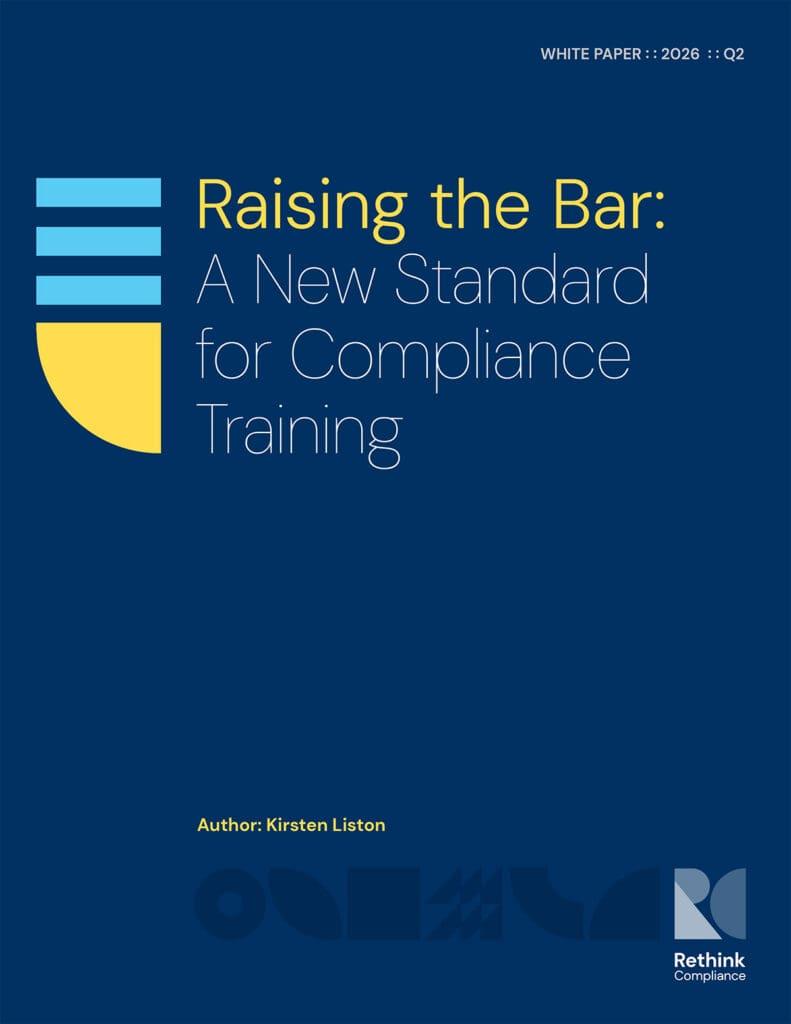 2026 Rethink Compliance Training Whitepaper-c