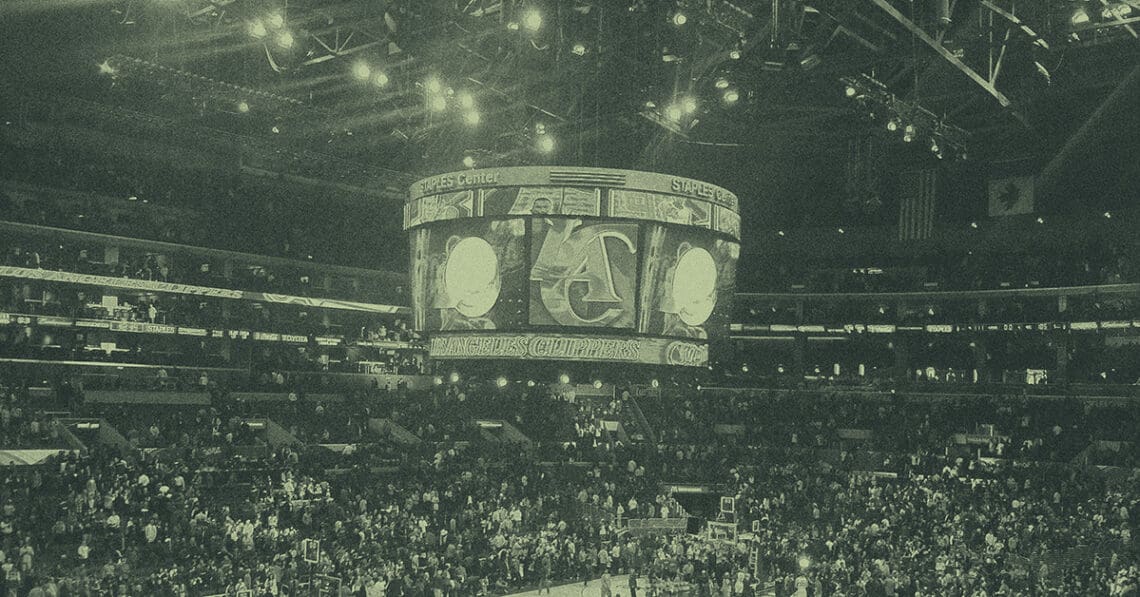 clippers at staples center