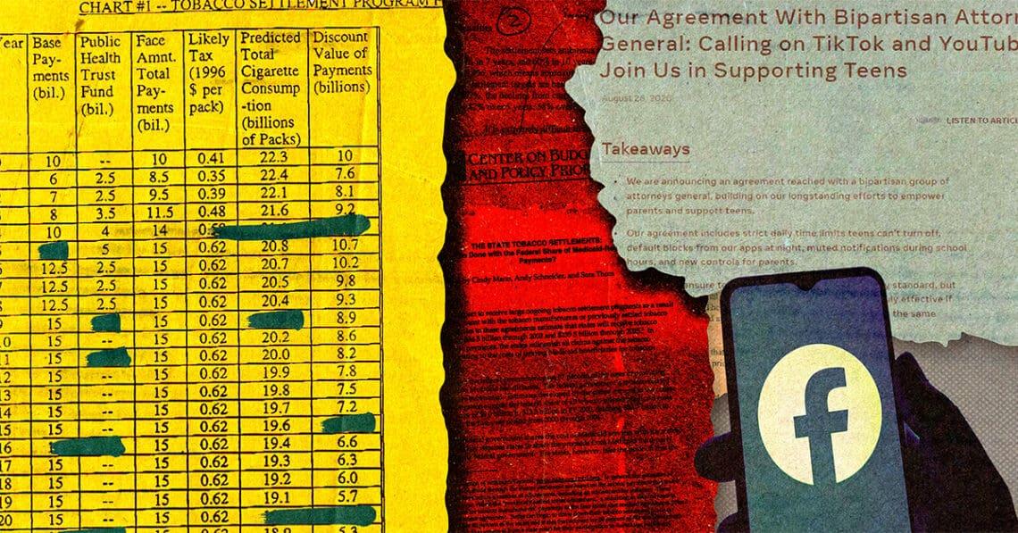 meta settlement collage