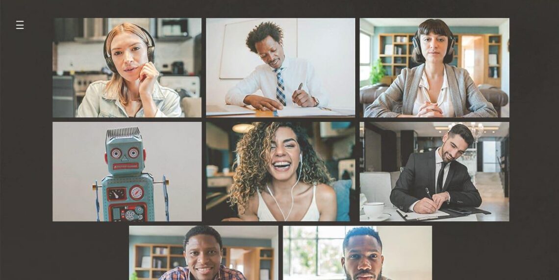 ai notetaker robot on zoom call