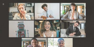 ai notetaker robot on zoom call
