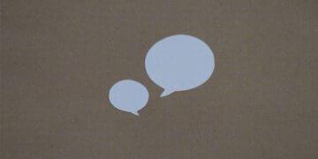 communication speech bubbles