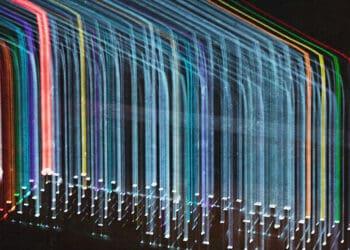 data abstract vintage