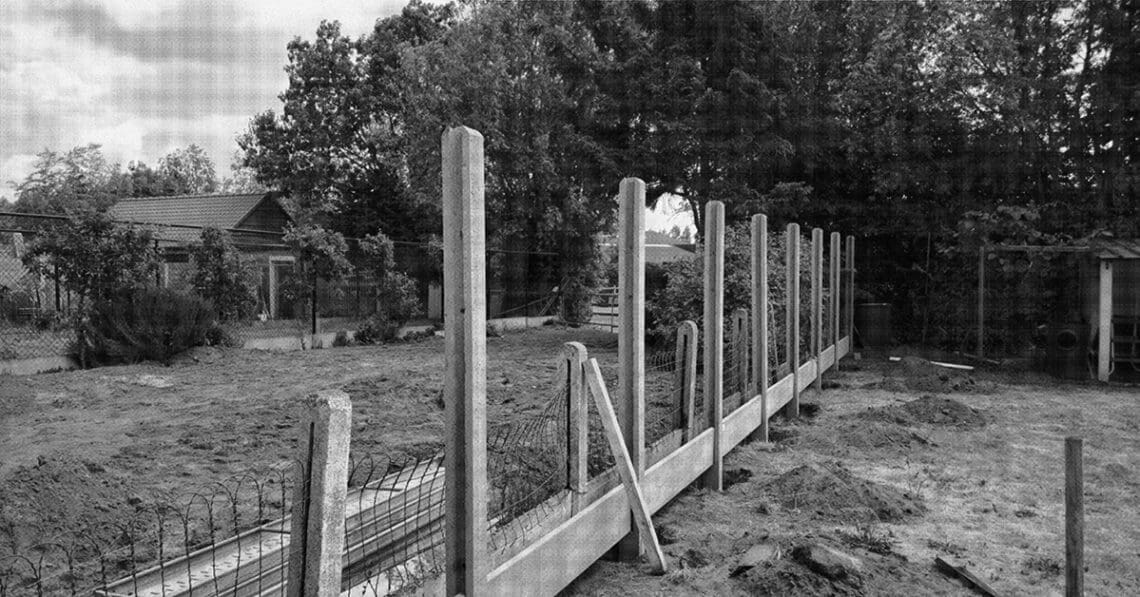 fencing under construction