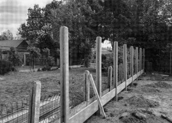 fencing under construction
