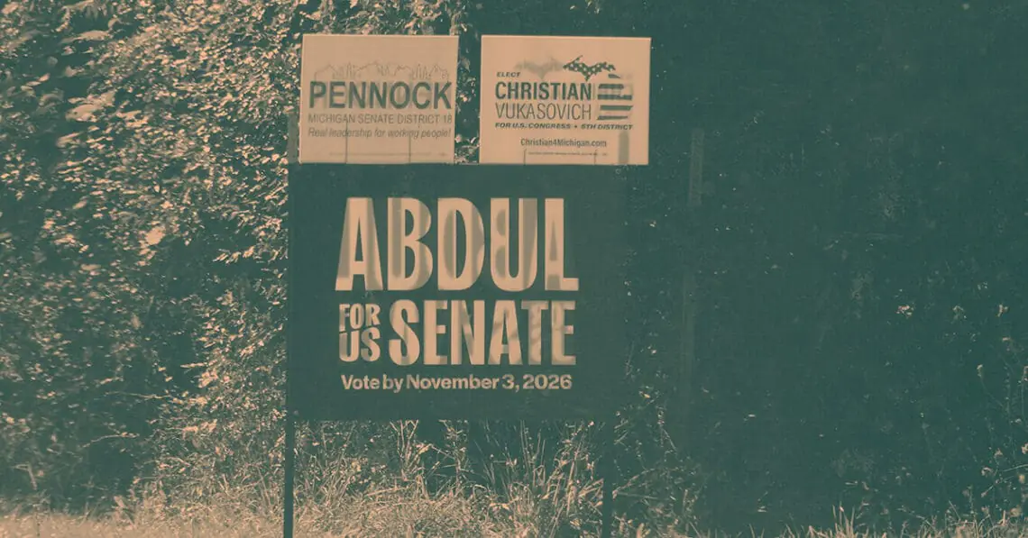 michigan election signs 2026