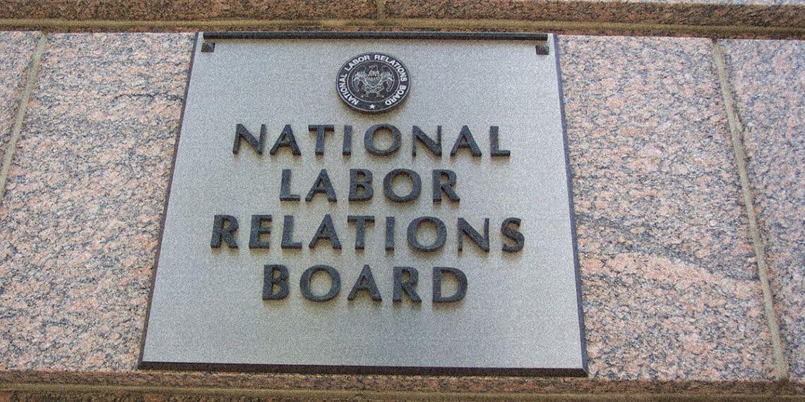 nlrb building sign