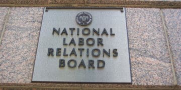 nlrb building sign