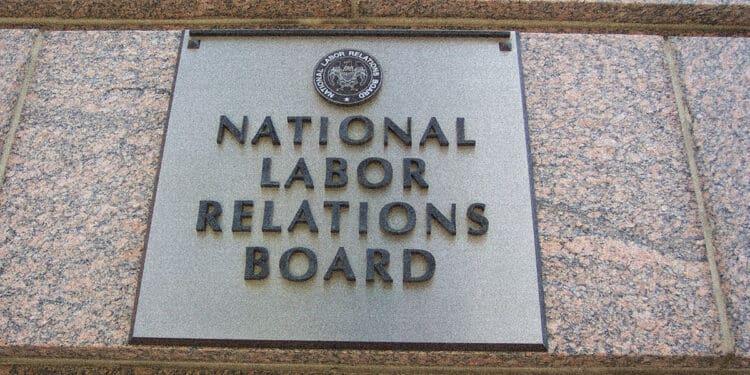 nlrb building sign