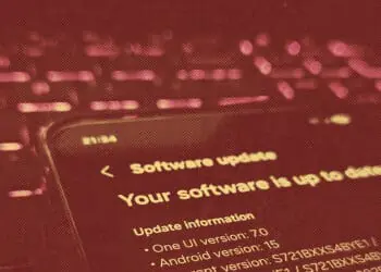 software update screen